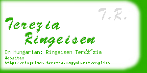 terezia ringeisen business card